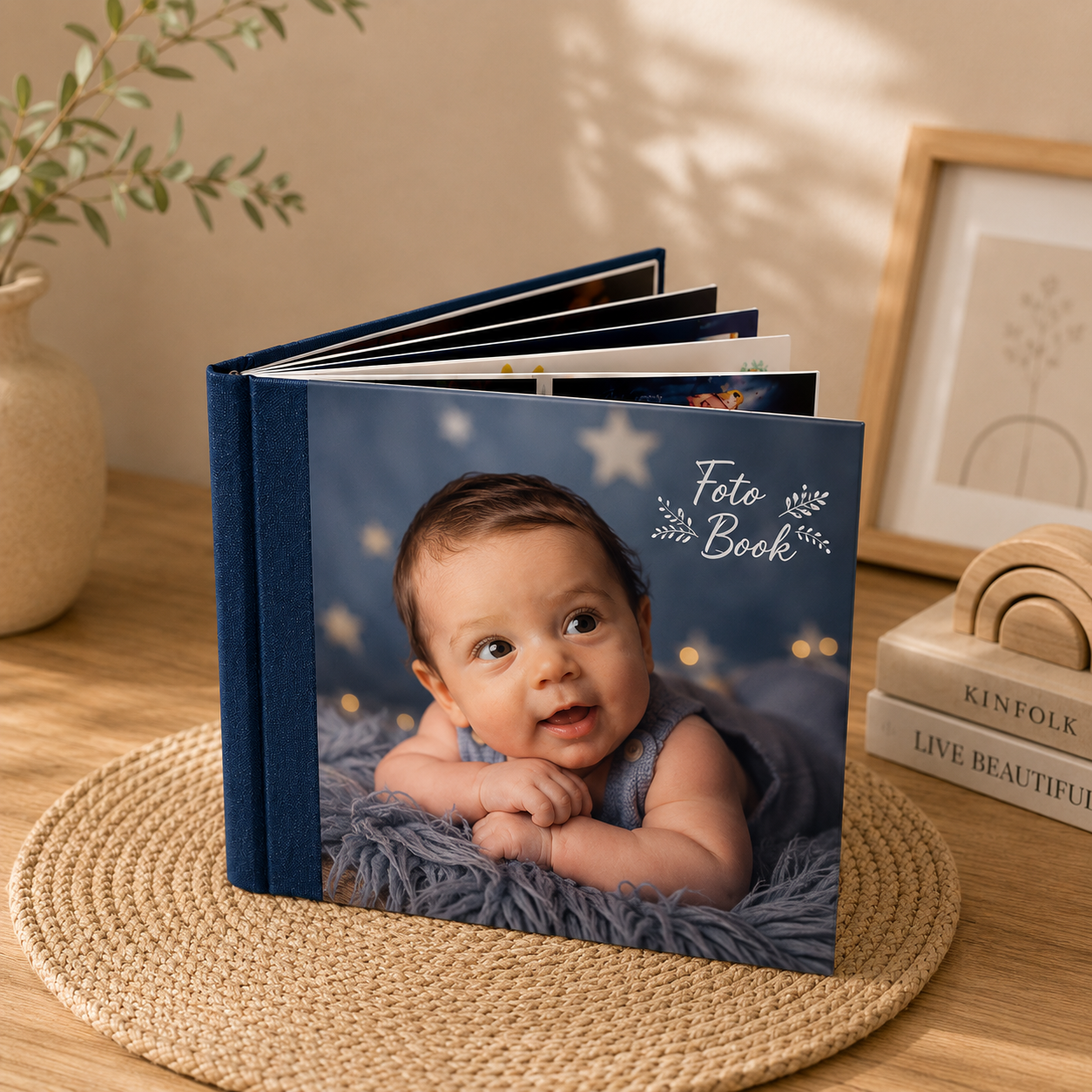 Photobook Cuero Personalizado | Álbum Fotográfico Premium con Diseño